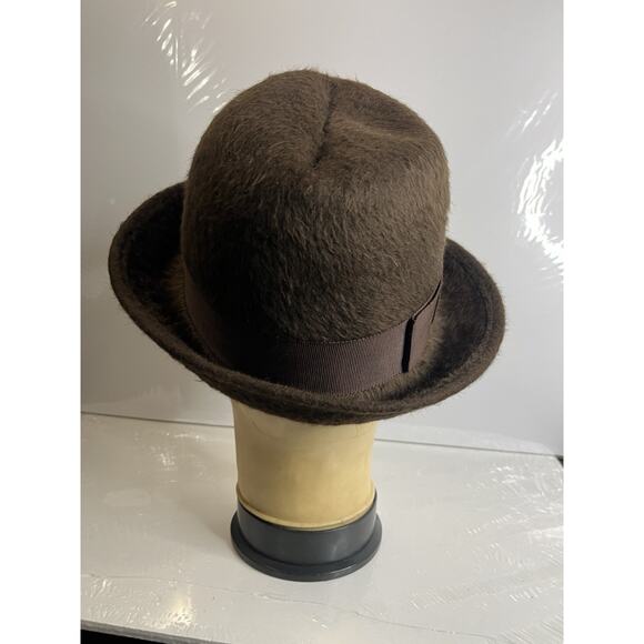 Helen Kaminski Australia Hat Mocha 100% Rabbit Fur Felt Woman's One Size Trilby - Picture 3 of 16